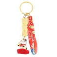 thumbnail image 1 of 1pc Luck Cat Keychain Pendants Japanese Fortune Cat Keyring Unique Bag Charms, 1 of 9