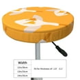 thumbnail image 4 of Fotbe Flying Ducks Stool Covers Round,Waterproof Round Bar Stool Covers Bar Chair Covers Washable Stool Cushion Slipcover for 12-14 Inch Chair-14 inch, 4 of 7