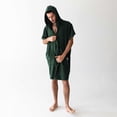thumbnail image 2 of Poncho de Toalla Unisex con capucha CECO para cambiado y secado rápido de materiales reciclados, 2 of 5