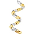 thumbnail image 3 of Pompeii Men's Designer Mariner Link 14k Gold (65gram) or Platinum (105gram) 9.5mm Bracelet, 3 of 3
