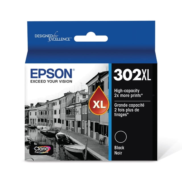 Cartucho de tinta Epson 302 Claria Premium High Capacity T302XL020-S