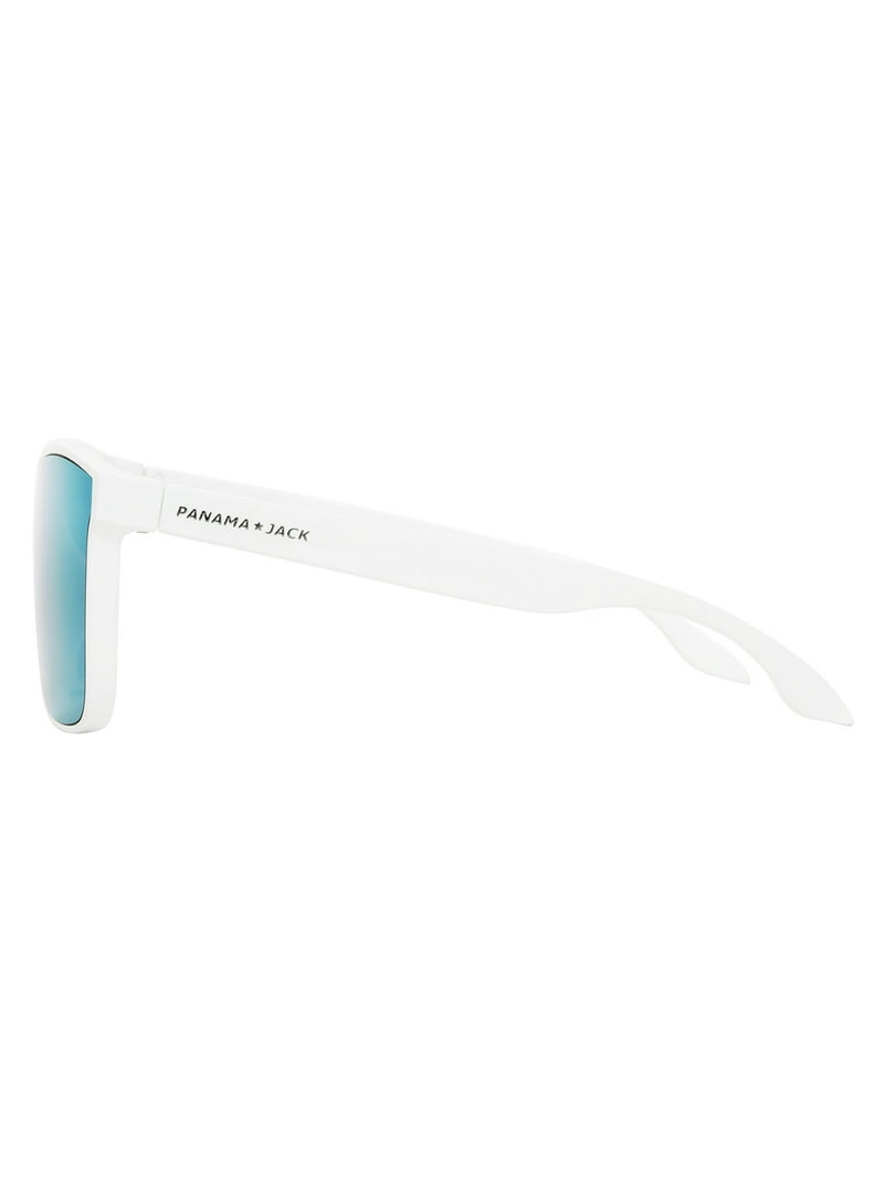 Panama Jack x Foster Grant Unisex Beach Sunglasses White Semi