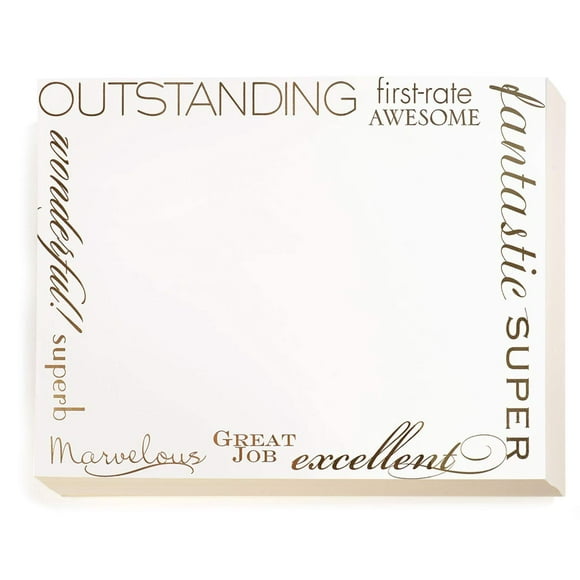 PaperDirect Words Border Specialty Certificate, Gold Foil Border on 70 lb. Stock, 8.5 x 11 Inches, Laser and Inkjet Compatible, 50 Count, for School, Work, Diplomas & Award Certificates