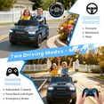 thumbnail image 4 of 24V 2 Seats Ride On Car for Kids, Licensed RAM RHO 1500 Powered Electric Car with 4 Wheels Spring Suspesion, Ride On Toy for 3-8 Year Boys & Girls with Remote Control, Horm, Siren, LED Lights, Blue, 4 of 9