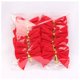 thumbnail image 4 of Lazo de flocado para decoración navideña, colgante pequeño para árbol de Navidad, lazo de 5,5 cm, suministros navideños, paquete de 12, 4 of 6