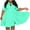 Mint Green, variant on THDHVS Dresses for Women,Linen Dress,Plus Size Women Solid Color Shirt Dress Short Sleeve Button Front Collared Beige