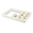 thumbnail image 2 of Pizzaly White Plastic Pizza Dough Proofing Box - 26" x 18" x 3" - 1 count box, 2 of 4
