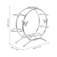 thumbnail image 6 of OFFIGAM Metal Crystal Sphere Rack for Elegant Storage and Organization, 1 Set, Decorative Display Stand, 6 of 7
