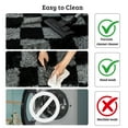 thumbnail image 5 of SARAG 6x9ft Black And Gray Area Rugs, Modern Checkerboard Rug For Living Room Bedroom, Thickened Memory-Foam Area Rug For Kids Nursery Dorm, Home Decor, Anti-Slip And Easy To Clean, 5 of 8