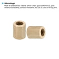 thumbnail image 4 of M3 Brass Spacers, 12 Pcs Metal Spacer Brass 3mm ID x 5mm OD x 7mm L Brass Spacers Standoff for 1/8 Inch or M3 Screw, 4 of 5
