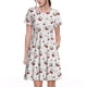 thumbnail image 1 of Easygdp Cherry Berries para Vestido Transpirable de Mujer, Vestido Suelto de Manga Corta con Pliegues y Bolsillos para el Verano, 1 of 6