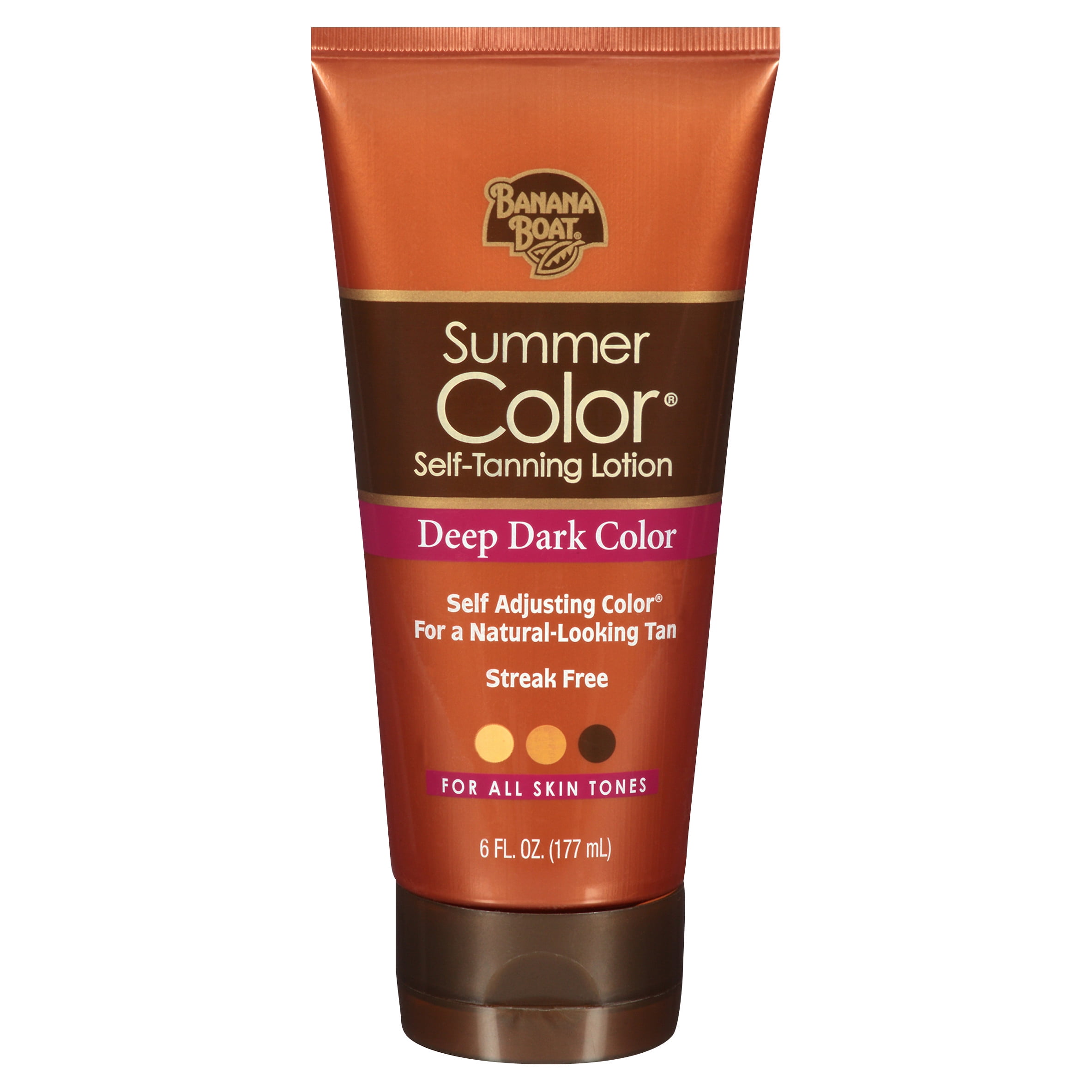 Banana Boat Summer Color SelfTanning Lotion Deep Dark Color 6 Ounces