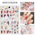 thumbnail image 1 of 3D Nail Sticker Water Transfer Sticker Decals Leaf Summer DIY Manicure Nail Stand for on, 1 of 2