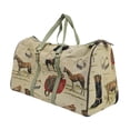 thumbnail image 3 of Bolsa de viaje para equitación, resistente al desgarro, con asa, multiusos, resistente, ligera, para guardar botas de montar y casco., 3 of 9