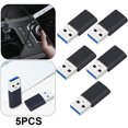 thumbnail image 1 of [Lote A Partir 20] Adaptador USB A Tipo C para A Computadora Convertidor Cable Datos Tipo C Universal, 1 of 6