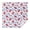 Pioneer Flower Floral, variant on Pioneer Flower Floral Print Pattern Square Tablecloth, Waterproof Wipeable Spillproof Washable Table Cover for Home Kitchen Party Decor, 42"x42"