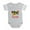 Heather Gray, variant on CafePress - FIN Play With Your Food - Cute Infant Baby Football Bodysuit