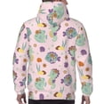 thumbnail image 3 of Bingfone Fish Seahorse Men's Drawstring Hoodie Long Sleeve Pocket Sweatshirts-XX-Large, 3 of 6