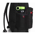 thumbnail image 3 of SUISSEWIN Water Resistance Unisex Backpack - Black, 3 of 7