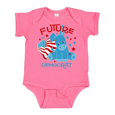 

Inktastic Donkey Future Democrat Gift Baby Boy or Baby Girl Bodysuit