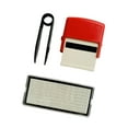 thumbnail image 4 of Yunhgft Slot Flip Back Ink Stamp DIY Stamp Kit Stationary Professional Removable Compact 14mmx38mm, 4 of 9