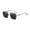 Gray, variant on Double Beam Slim Retro PC Frame Optical Glass Sunglasses Block Fishing Glasses Sports Sunglasses for Women and Men 50% off Clearance!