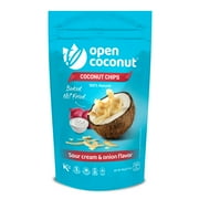 Open Coconut Chips- Sour SE33Cream and Onion - 90g