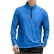 thumbnail image 1 of pstuiky camisas de manga larga para hombre, Camiseta deportiva de manga larga para hombre, transpirable, con cremallera, color sólido y secado rápido camisetas de hombre m, 1 of 3