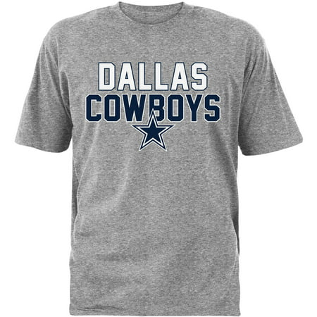 Men's Gray Dallas Cowboys Razor T-Shirt