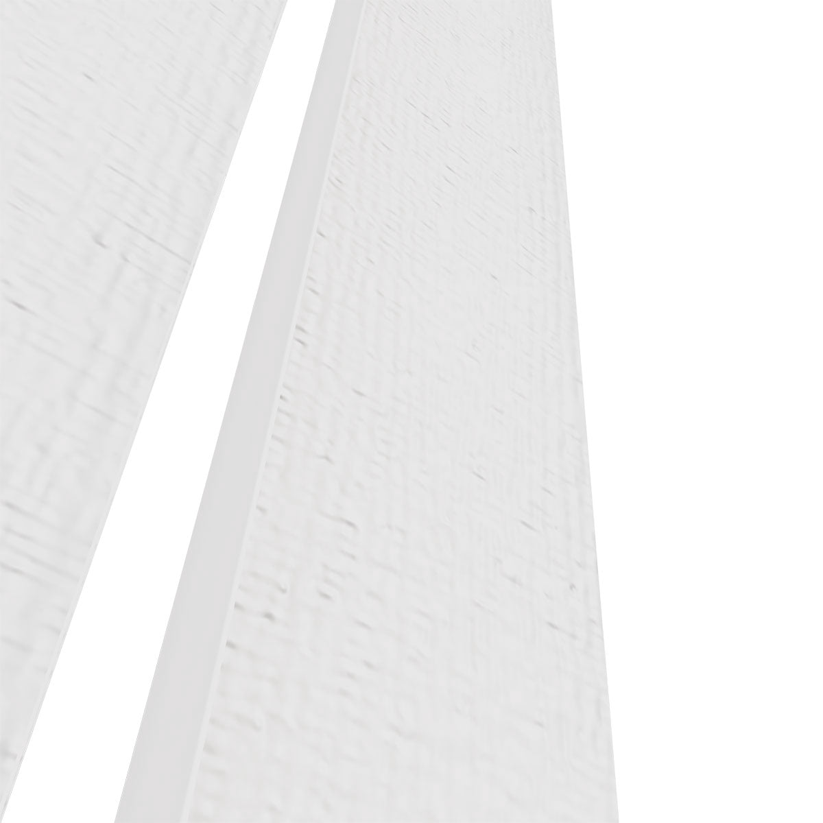 Ekena Millwork 12"W x 35"H Mid-America Vinyl, Standard Size Three Board Spaced Shutters, w/Installation Shutter-Lok's & Matching Screws (Per Pair), 001 - White