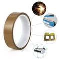 thumbnail image 3 of BOMEI PACK Teflone Tape, 1-inch x 33 Feet,PTFE Glass Cloth High Temperature PTFE Tape for Vacuum Sealer Machine, Hand Impulse Sealers Insulation PTFE Coated Fiberglass Adhesive Tape, 3 of 9