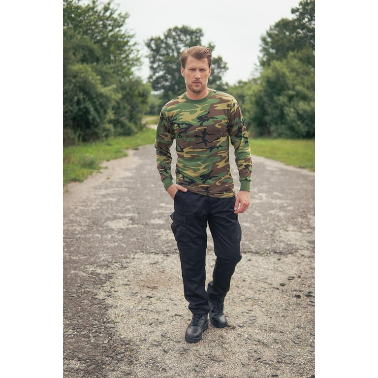 Green camo cheap shirt