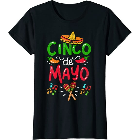 Vintage Cinco De Mayo Mexico T-Shirt