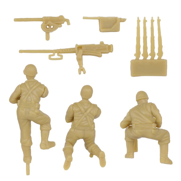 BMC CTS WW2 US M3 Halftrack - Tan Plastic Army Men Armored Vehicle