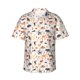 thumbnail image 1 of Balery South American Animals Camisas hawaianas de manga corta para hombre, camisas playeras de corte holgado, camisas de vacaciones con botones,Large, 1 of 7