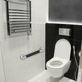 thumbnail image 3 of Barra de seguridad para baño, agarraderas para baño de 33,5 cm con empuñadura de goma antideslizante, pasamanos de acero inoxidable SUS304, manija de ducha para discapacitados, personas mayo, 3 of 3