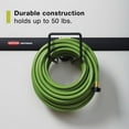 thumbnail image 3 of Rubbermaid Garage FastTrack Rail Hose Hook, Satin Nickel, 3 of 6