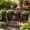 Black, variant on 4-Pack Balcony Railing Planters, 4.17" White Metal Hanging Pots for Deck Fence