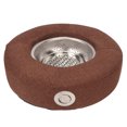 thumbnail image 1 of Cojín de moxibustión con temperatura ajustable, redondo, marrón, herramienta de moxibustión para salón de belleza en casa., 1 of 14