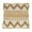 Ivory, variant on Saro Lifestyle Boho Woven Zig Zag Down Filled Throw Pillow