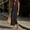 Black, variant on QUNYINEY Zip Front Casual Summer Dresses for Women Red Sleeveless Long Sundress Loose Fit Vacation Mock Neck Dresses