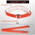 thumbnail image 2 of Safety Belt with Adjustable Lanyard 1-Pack with Fall Protection Ladder Safety Harness and Sports Gloves, Tree Climbing Belt Harness, 2 of 5