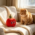 thumbnail image 4 of Silvervine Catnip Cat Chew Toy Soft Fruit Shape Dental Cleaning Play for Indoor Cats Boredom Relief, 4 of 6