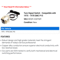thumbnail image 2 of Turn Signal Switch - Compatible with 1975 - 1978 GMC P15 1976 1977, 2 of 2