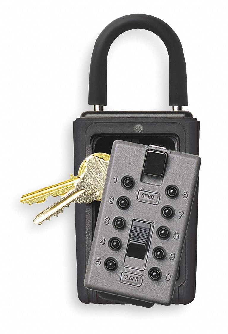 Keysafe Portable Push, Blk/Titanium