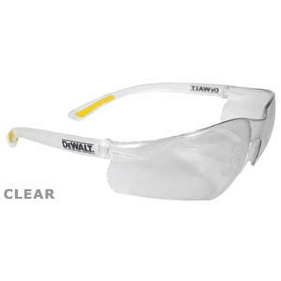 Dewalt Contractor Pro Safety Glasses with Fog Free Clear Lens
