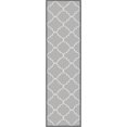 thumbnail image 2 of Well Woven Kings Court Brooklyn Trellis Modern Moroccan Gray 2'7" x 9'10" Runner Rug, 2 of 6