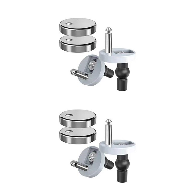 Cateissary Bisagra Universal para asiento de inodoro, tornillo de montaje, accesorios de acero inoxidable, bisagras, pieza de repuesto, accesorio uno 2piezas