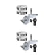 thumbnail image 2 of Inteprter Toilet Seat Fixing Hinge Fast Release Hinges Mounting Accessory Stainless Part Fittings Steel Replacement for Home Bathroom uno 2piezas, 2 of 6