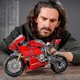 thumbnail image 3 of Moto V4 R, Kit De Construcción De Modelo De Exhibición De Superbike Coleccionable Con Caja De Cambios Y Suspensión De Trabajo, Idea De Regalo. El Mejor Regalo Para El Día Del Niño -ys, 3 of 5